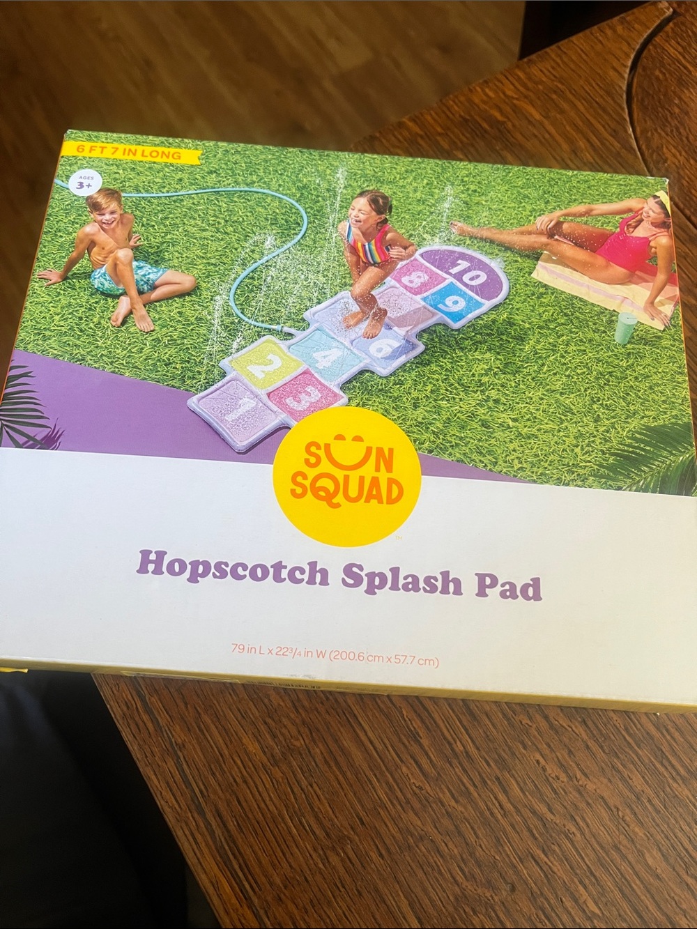 Target Sun Squad Hopscotch Splash Pad - Green, Purple, Yellow, Pink, Blue